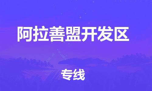 南翔镇到阿拉善盟开发区物流专线-阿拉善盟开发区到南翔镇货运-热推