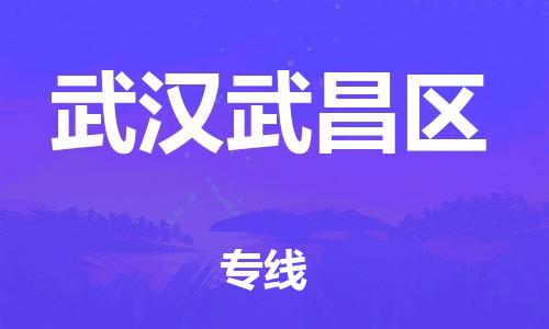 南翔镇到武汉武昌区物流专线-武汉武昌区到南翔镇货运-热推
